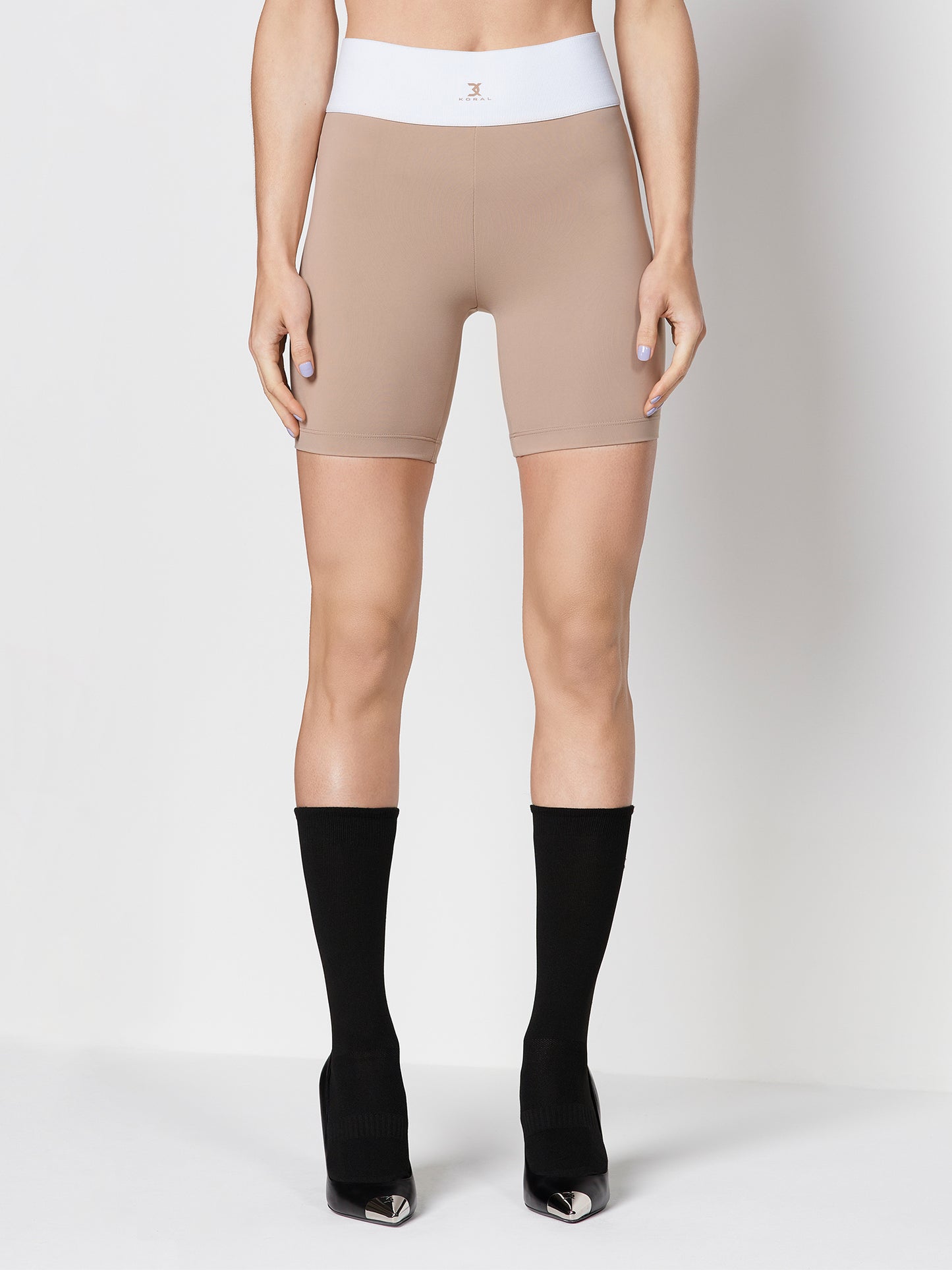 Madison Blackout® Cycling Shorts - Portobello/White