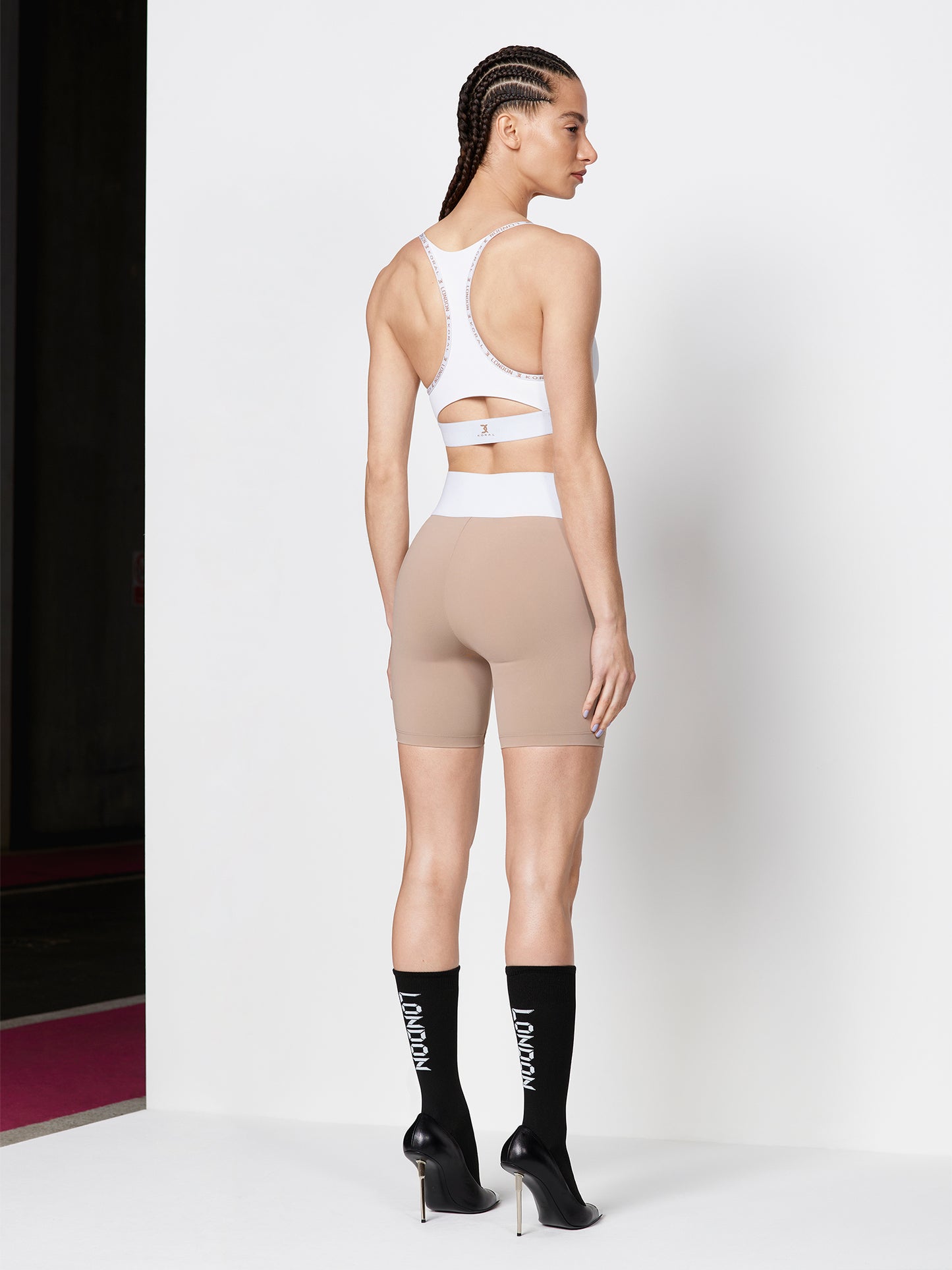 Madison Blackout® Cycling Shorts - Portobello/White
