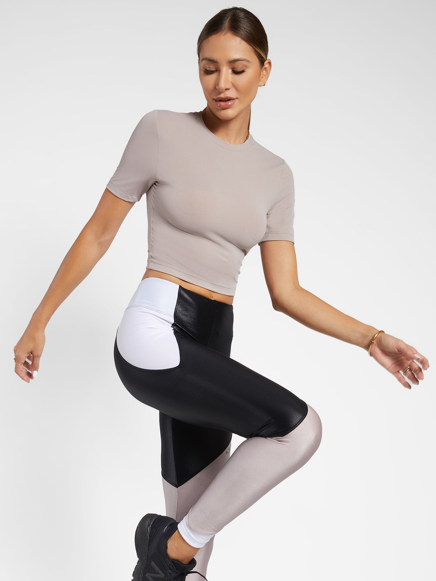 Baby Tee Crepe Crop Top - Alvarado