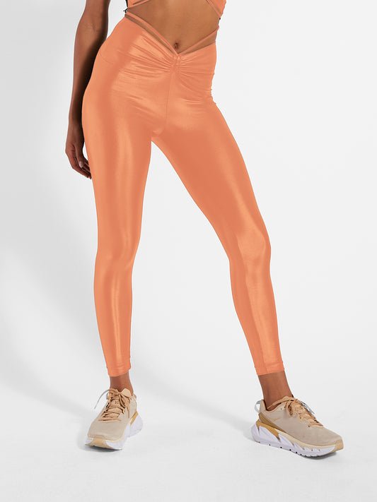 Meghan Infinity® High Rise Legging - Cosmo Orange