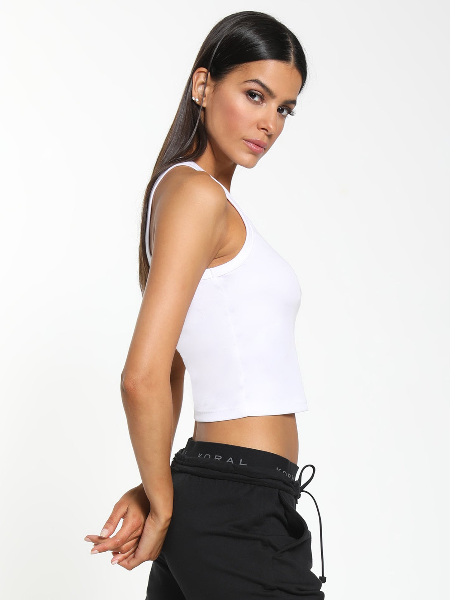 Kalea Marlow Crop Top - White