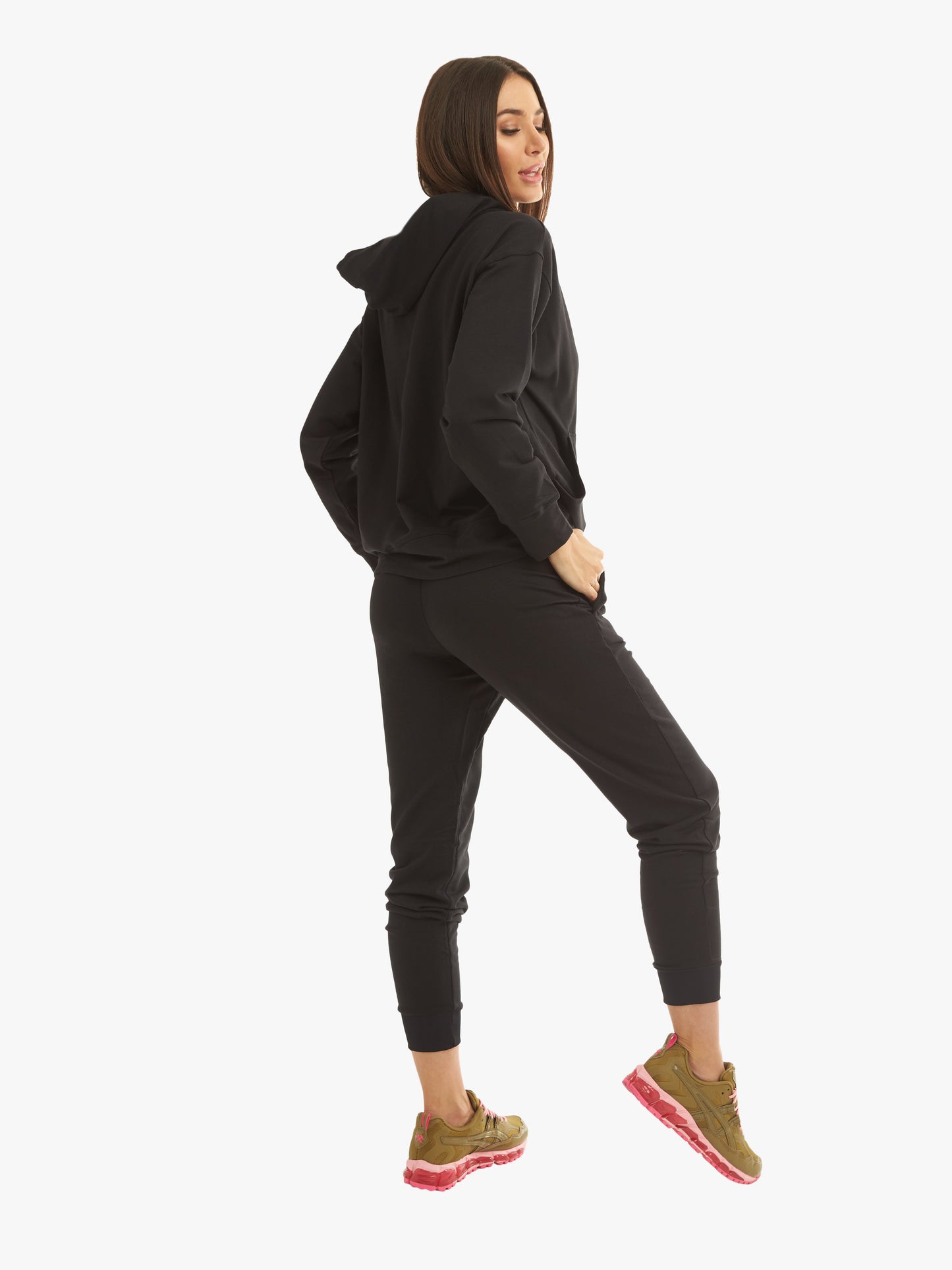 Spry Hoodie - Black/Black