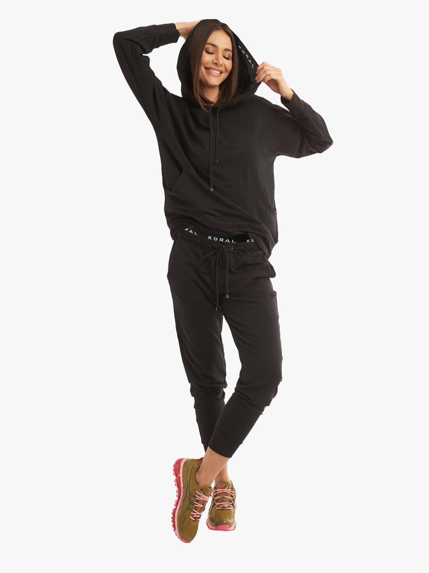Spry Hoodie - Black/Black