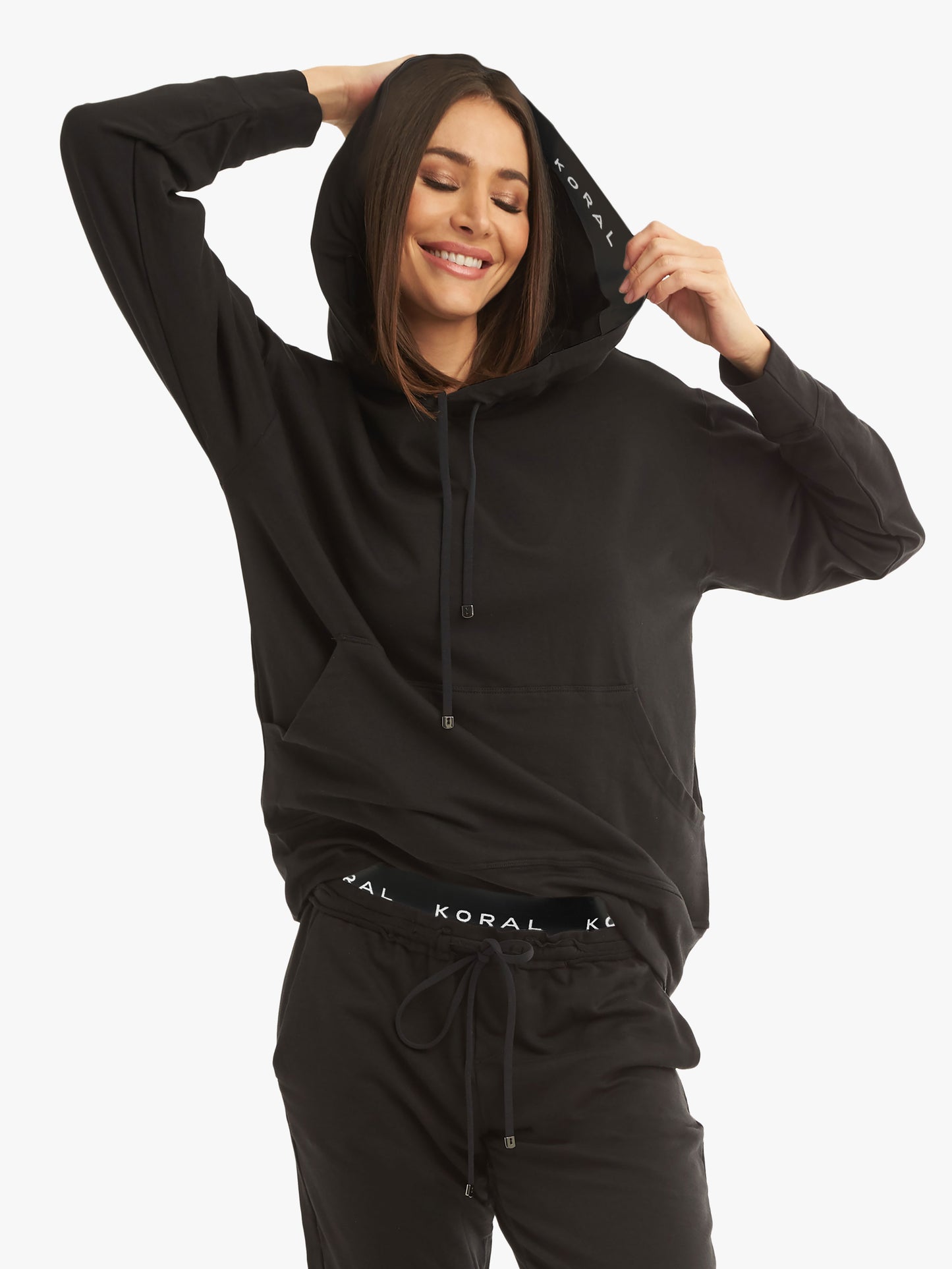 Spry Hoodie - Black/Black