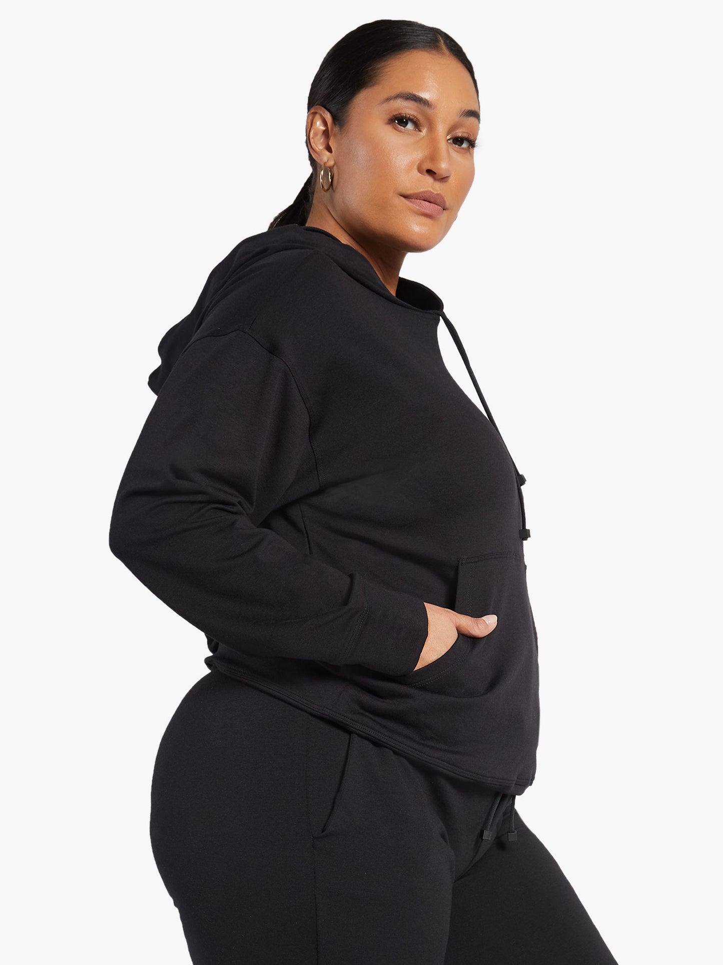 Spry Hoodie - Black/Black