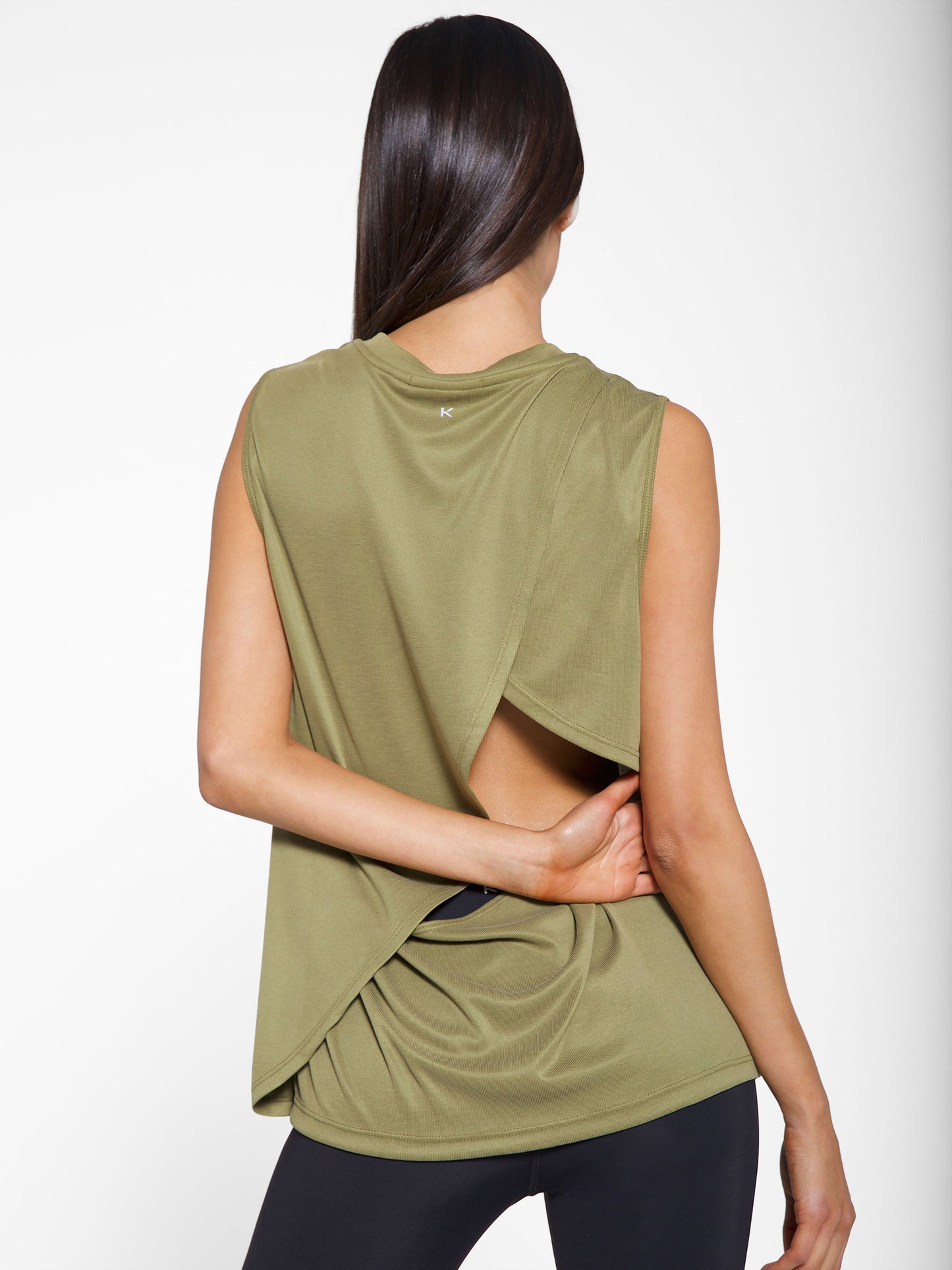 Vivi Marlow Tank - Fir Green