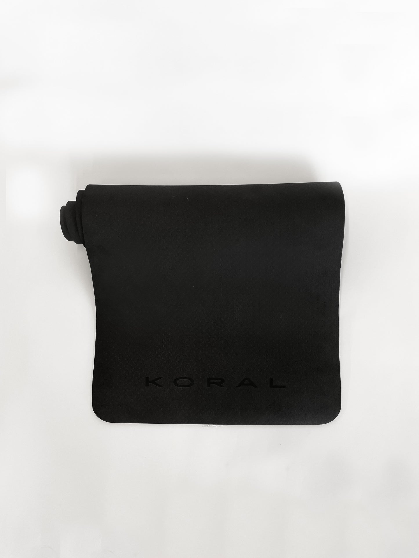 Two Tone Exercise Mat - Black/Gray