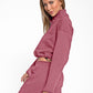 Dylan Zip Pullover - Rosewood