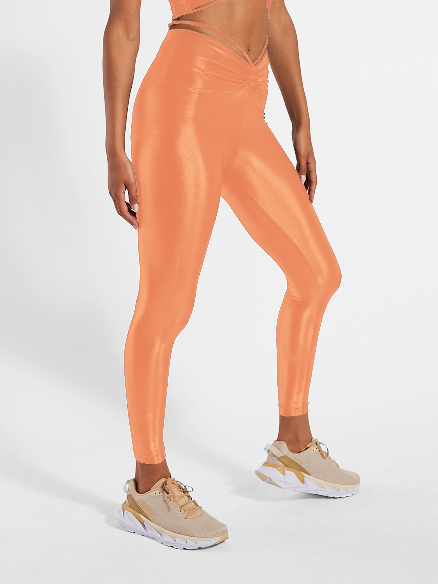 Meghan Infinity® High Rise Legging - Cosmo Orange