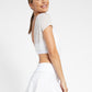 Tag Eyelet Skort - White