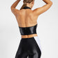 Form Infinity® Halter Crop - Black/Alvarado