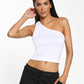 Kalea Marlow Crop Top - White