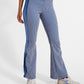Katylyn Redford High Rise Flare - Lapis Blue/White