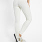 Exceed Rib High Rise Legging - Macadamia