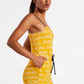 Santo Logo Romper - Black/Mango