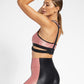 Transcend Infinity® Sports Bra - Black/Dusty Rose